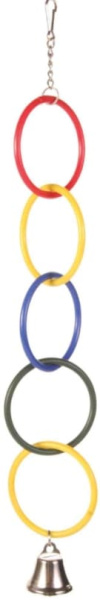 Игрушка "TRIXIE" для птиц "Колечки с колокольчиком" 5235