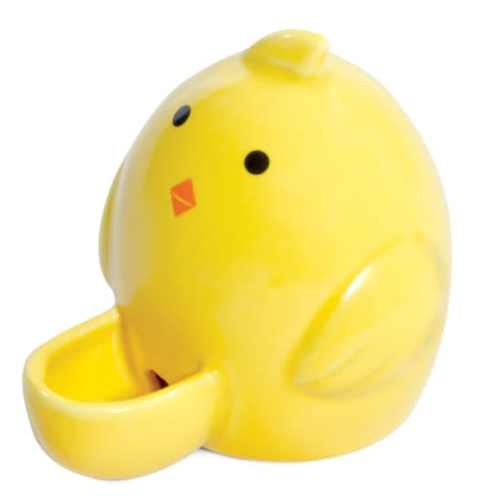 Поилка для мелких животных керамическая "Птенчик" (40221012)