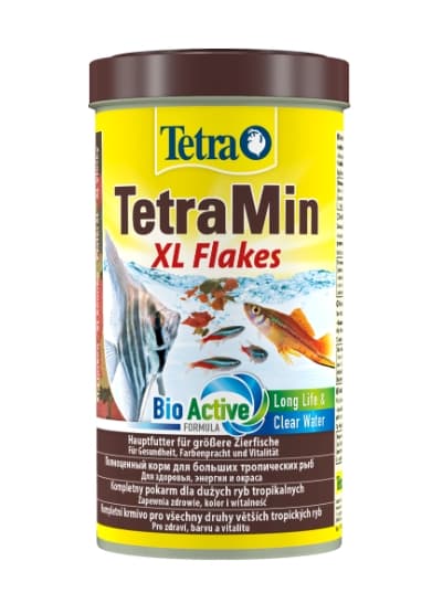 Корм для декоративных аквариумных рыбок TetraMin XL Flakes