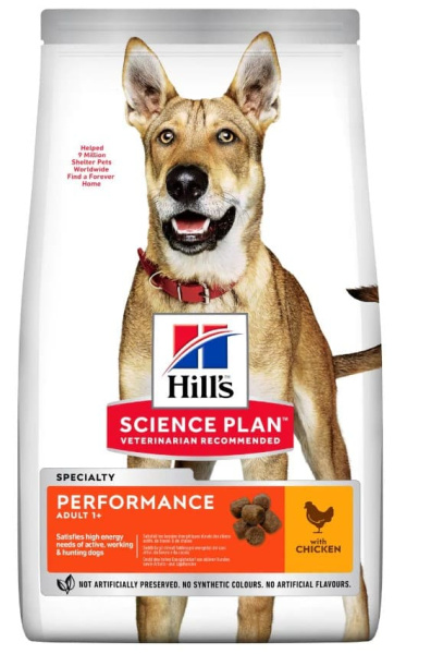 Каталог Сухой корм для собак Hill's Science Plan Performance (курица) для собак