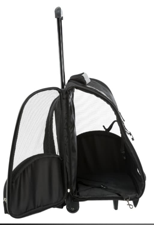 TRIXIE тканевая тележка-переноска на колёсах для кошек и собак