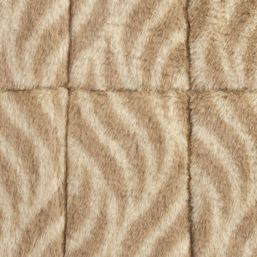 Лежанка MidWest Deluxe Wave Bed для собак и кошек меховая (песочная)