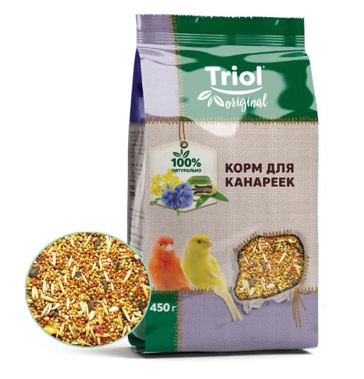 Корм для канареек Triol Original 450 гр (50111013)