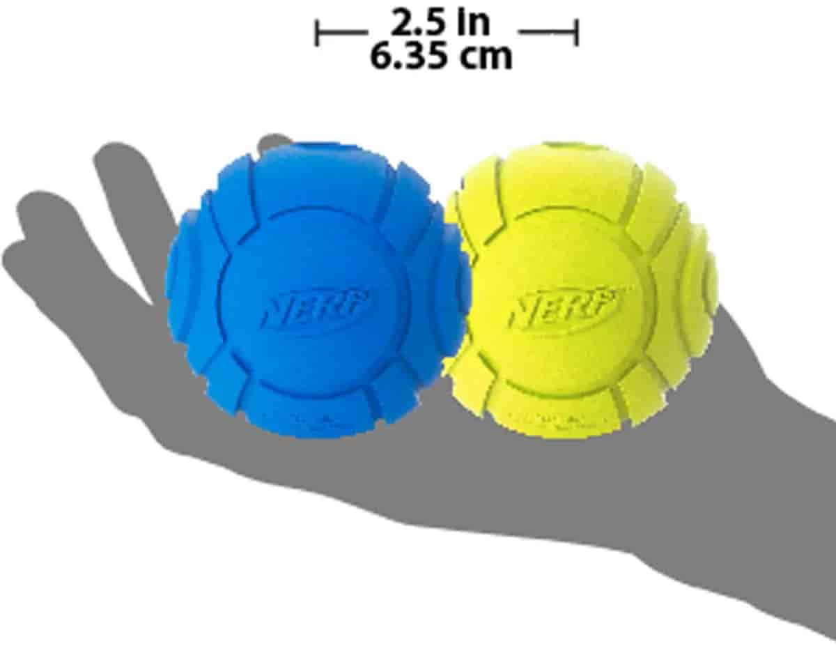 Мяч рифленый НЁРФ 6 см 2 шт (18814)