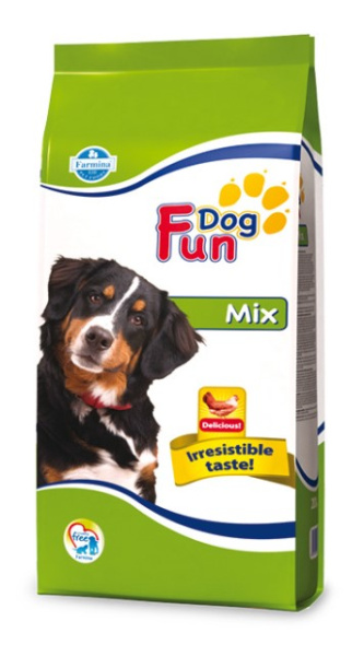 Сухой корм для собак Farmina Fun Dog Mix сбалансированный сухой корм для собак 