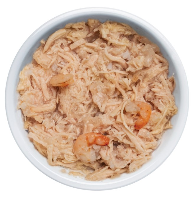 Влажный дополнительный корм Мнямс для кошек Курица с креветками нежном желе