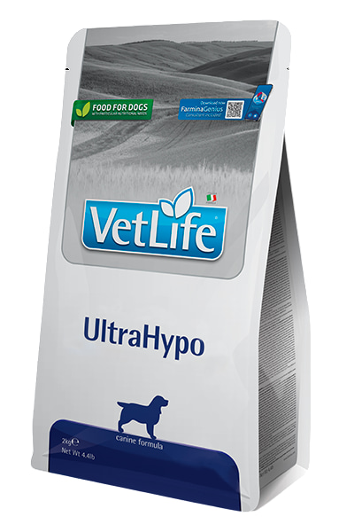 Диетическое питание для собак Сухой корм для собак Farmina Vet Life Dog UltraHypo