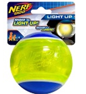 Мяч светящийся прозрачный НЁРФ 8 см (54500)