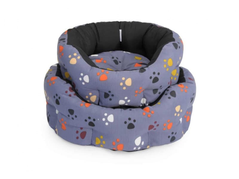 Лежанка овальная с мягкими стенками