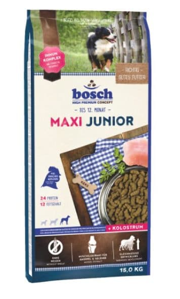 Еда для крупных щенков Сухой корм для щенков Bosch Maxi Junior