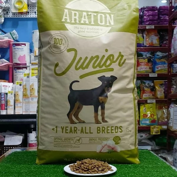 Пища для щенков всех пород Araton Junior