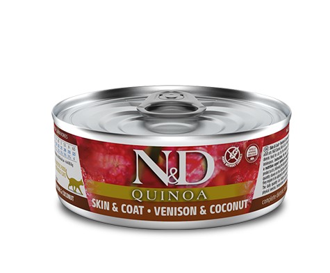 Питание для кошек Farmina N&D Cat Quinoa Venison & Coconut