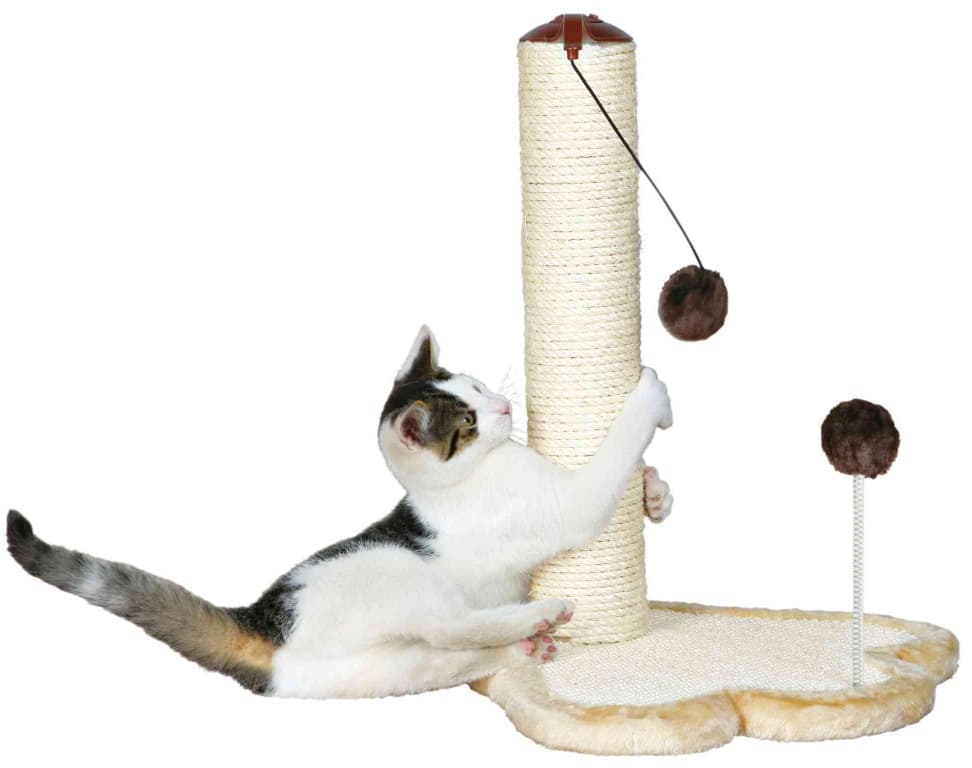 Когтеточка-столбик с мышкой и шариком TRIXIE 50 см (4295)