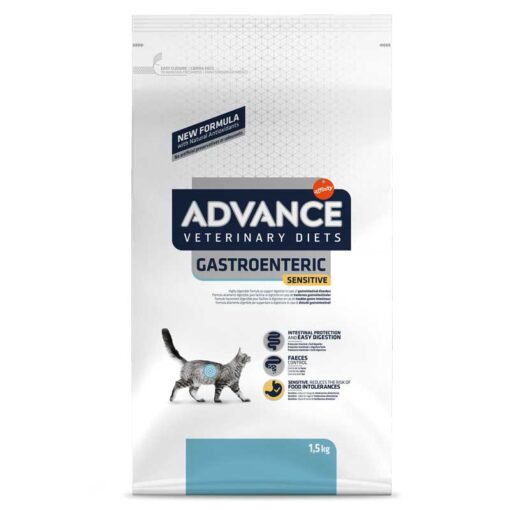 Диетический корм для кота Сухой корм для кошек Advance Veterinary Diets Cat Gastroenteric Sensitive