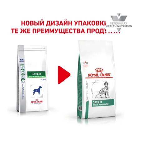 Ветиринарный корм для собак Сухой корм для собак Royal Canin Satiety Weight Management
