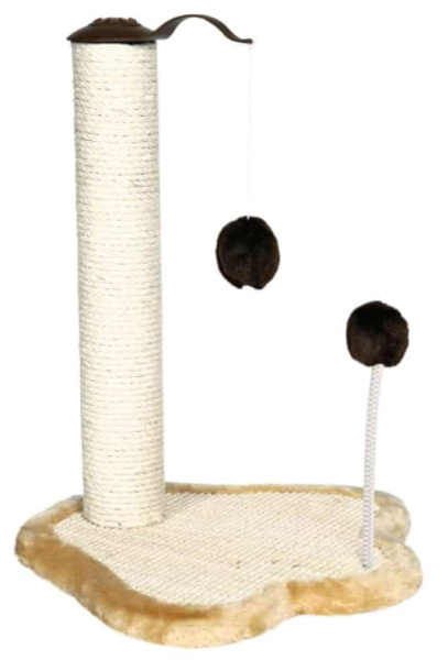 Когтеточка-столбик с мышкой и шариком TRIXIE 50 см (4295)