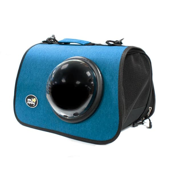 Сумка-переноска с иллюминатором For Friends "Modern style" синяя