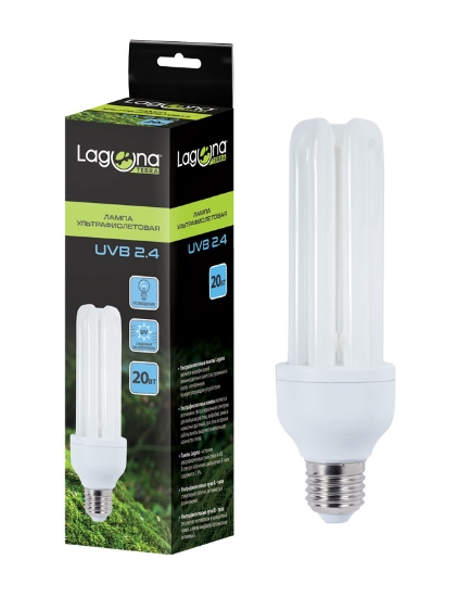 Ультрафиолетовая лампа для птиц UVB2.4 20Вт