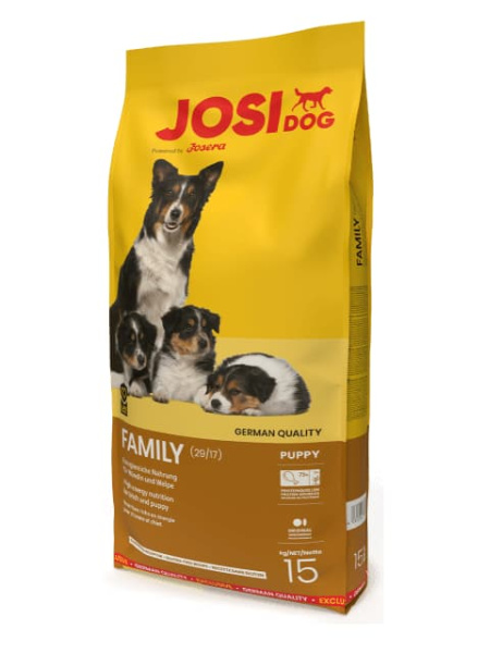 Питание для сук и щенков Josera JosiDog Family 18 кг