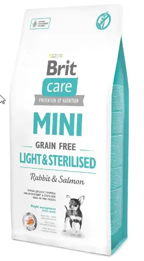 Каталог Сухой корм для собак Brit Care Mini GF Light & Sterilised для собак