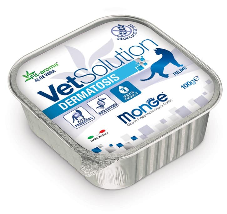Лечебное питание для кошек Monge VetSolution Dermatosis Cat