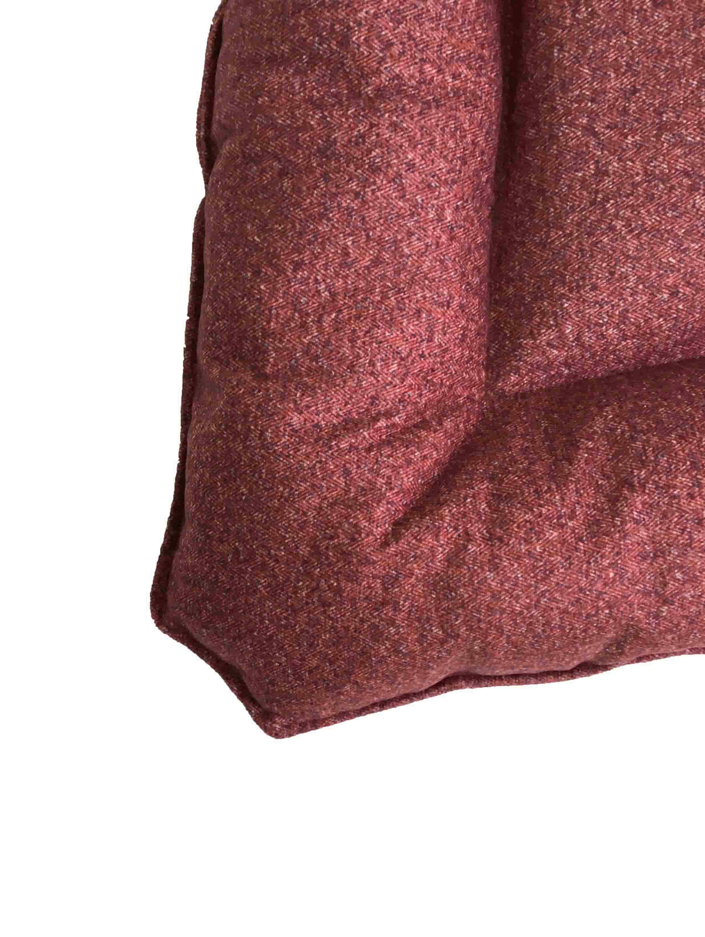 Лежанка-подушка прямоугольная Тото7 (брусничный)