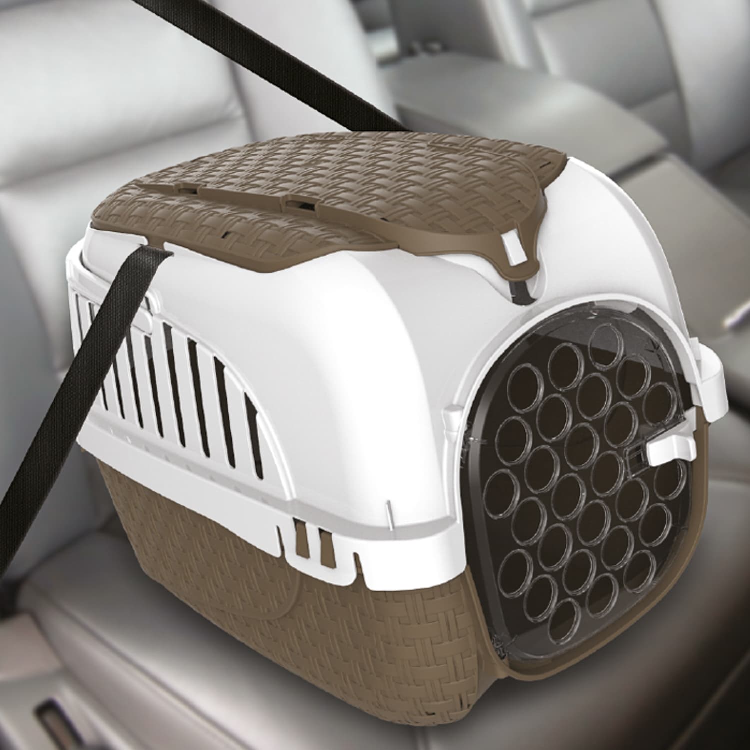 Переноска для животных BAMA PET KENNEL TOUR (коричневый)