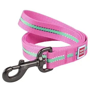 Светонакопительный поводок Nylon WAUDOG