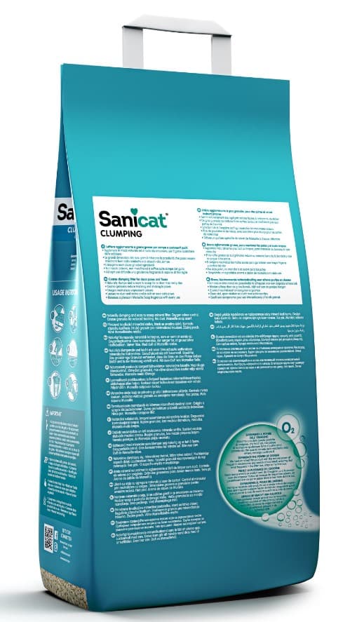 Кошачий Наполнитель бентонитовый Sanicat Clumping Marseillе soap (аромат марсельского мыла)