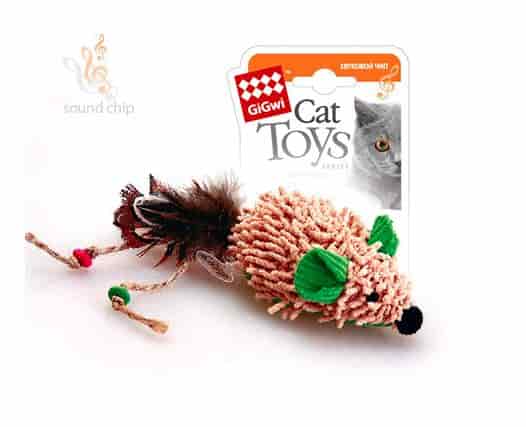 Игрушка для кошек "GiGwi" "Мышка" (75030)