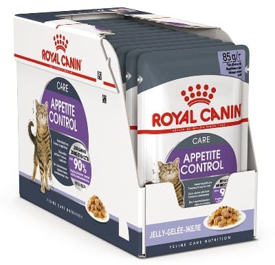 Влажное питание для кошек Royal Canin Appetite Control Care в желе 