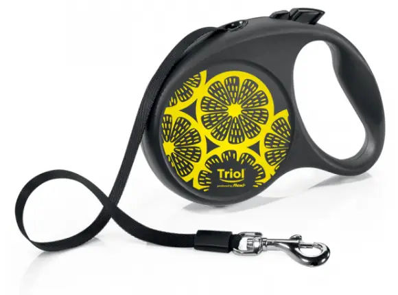 Поводок-рулетка Flexi Joy Lemon (лента)