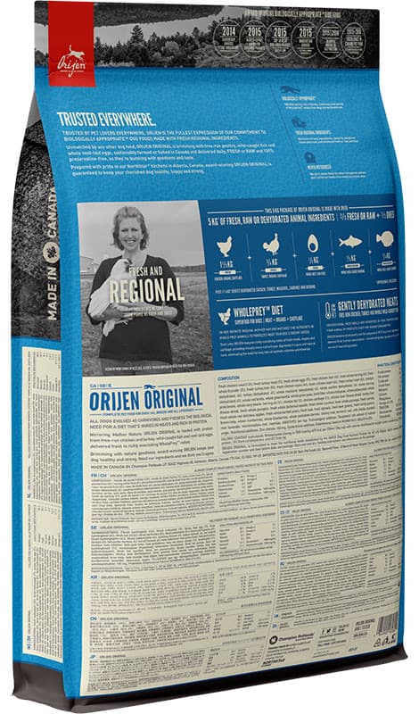 Каталог Сухой корм для собак ORIJEN ORIGINAL для собак