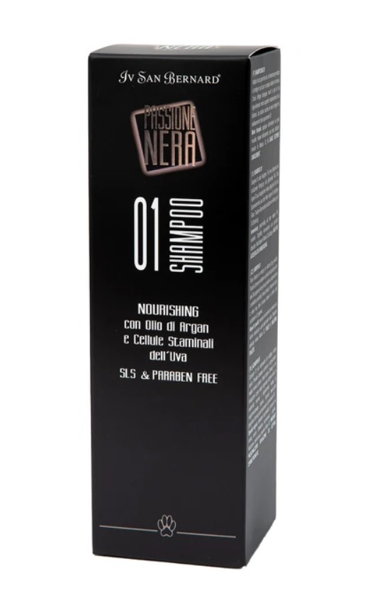 ISB Black Passion 01 Шампунь питательный с аргановым маслом для собак и кошек