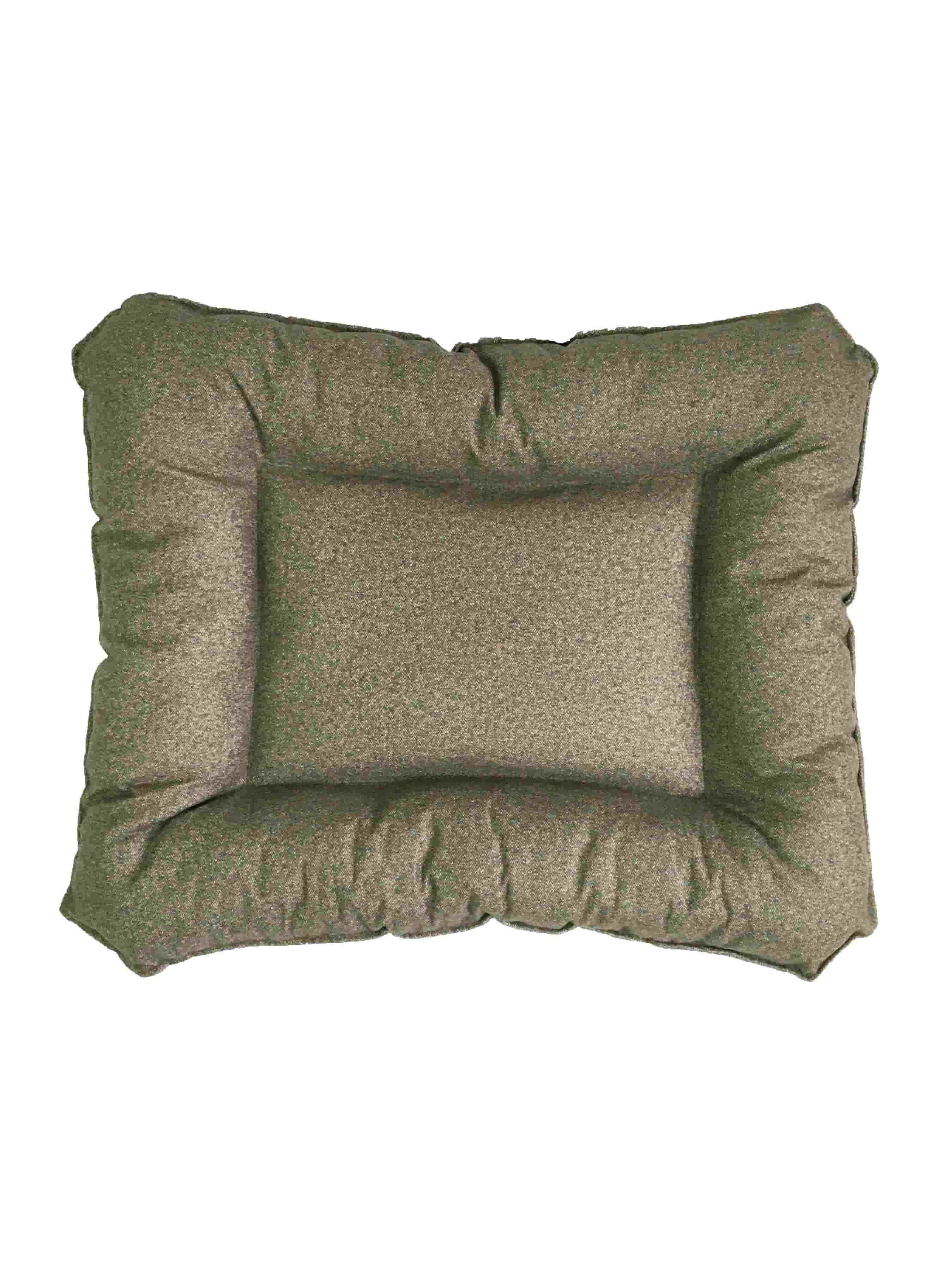 Лежанка-подушка прямоугольная Тото7 (зеленовато-бежевый)