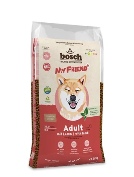 Каталог Сухой корм для собак Bosch My Friend+ Adult Dog (ягненок)
