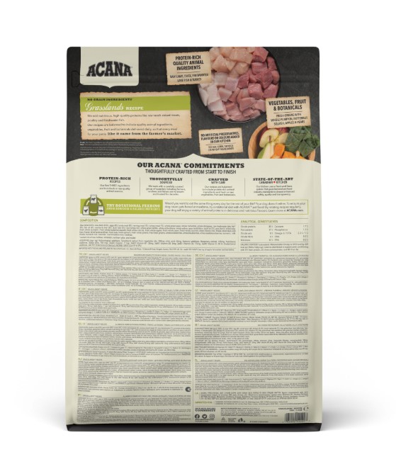 Каталог Сухой корм для собак ACANA GRASSLANDS для собак