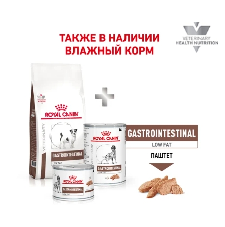 Корм для мелких собак Сухой корм для собак Royal Canin Gastrointestinal Low Fat Small Dog