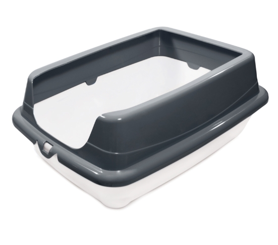 Туалет для кошек с высоким бортом Gamma Пушок