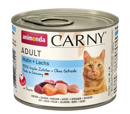 Корм для кота Animonda CARNY Adult (курица, лосось)