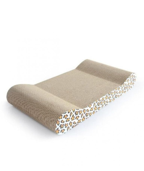 Когтеточка из гофрокартона "Сафари" 42х22х6.5 см