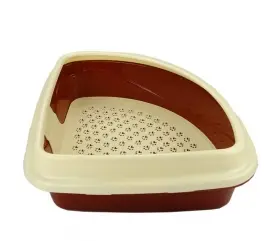 "Dogman" Триплекс угловой туалет для кота 