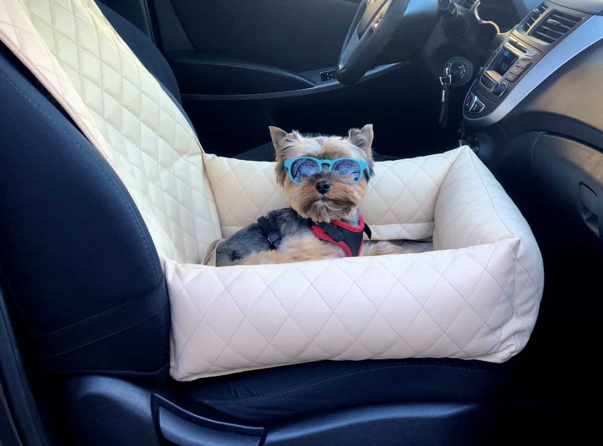 Автокресло для собак ELCRUCCE (бежевый)