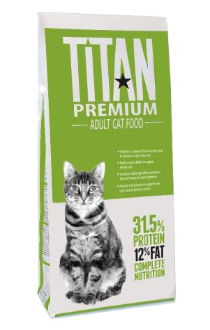 Полноценный сухой корм для кошек Chicopee Titan Premium