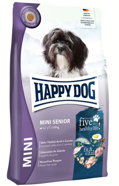 Каталог Сухой корм для собак HAPPY DOG Supreme Mini Senior для собак