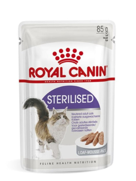 Влажная еда для стерилизованных кошек Royal Canin STERILIZED 