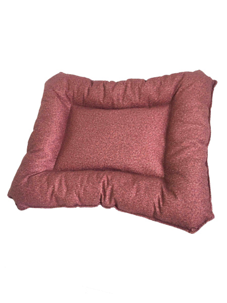 Лежанка-подушка прямоугольная Тото7 (брусничный)