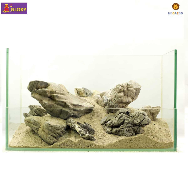 Аквариумный Набор камней разных размеров GLOXY Слоновья кожа (уп 20 кг)