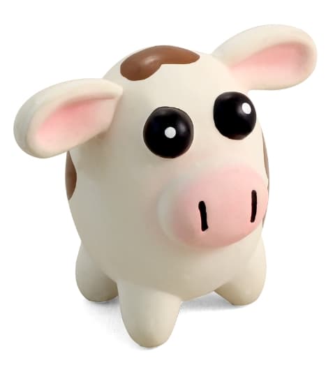 Игрушка для собак из латекса "Буренка" 100 мм (12151083)