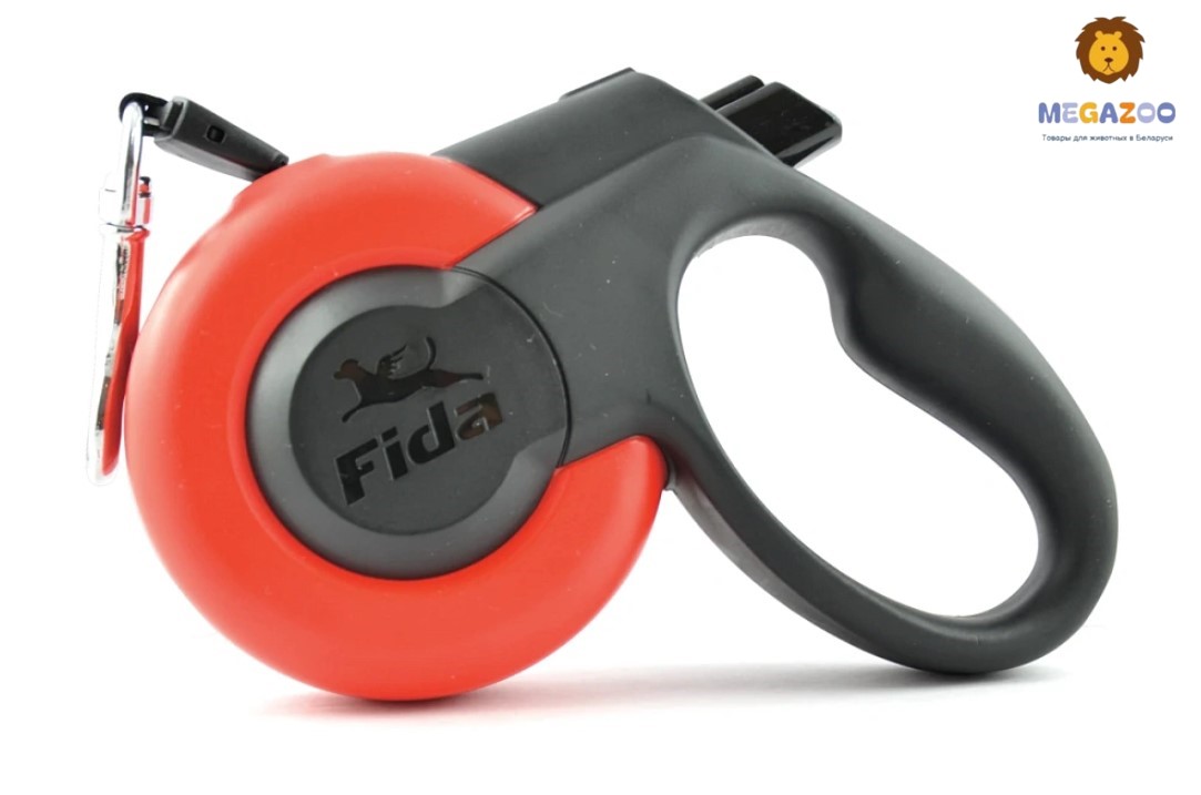 Fida Mars (лента), красная рулетка для собак